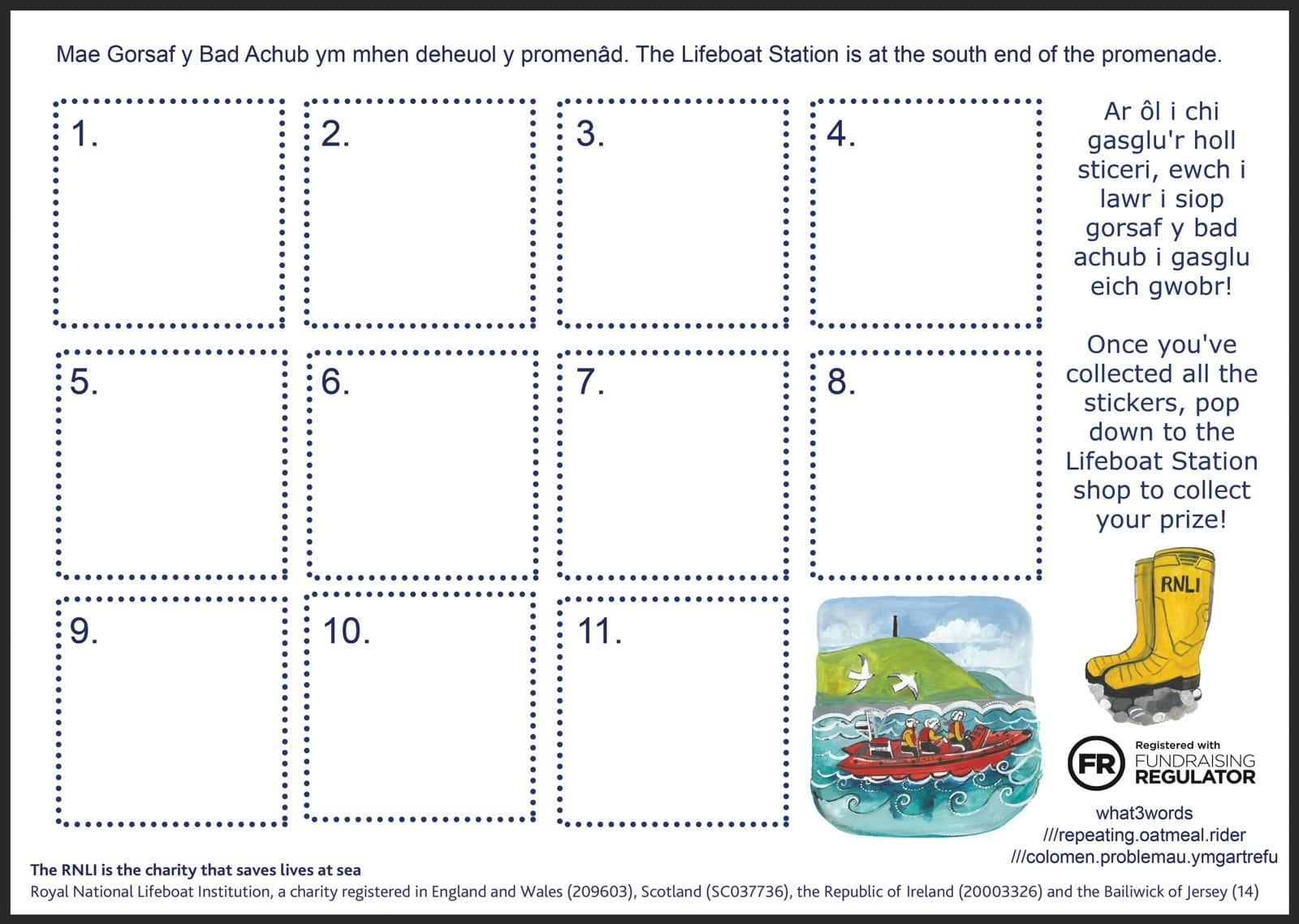 Yellow Welly Walk Form